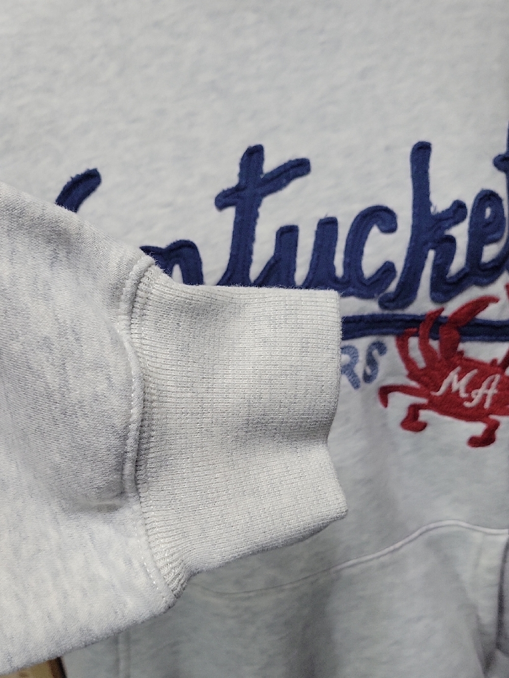NWT Abercrombie & Fitch Nantucket Crabbers Hoodie - Small - Picture 6 of 10